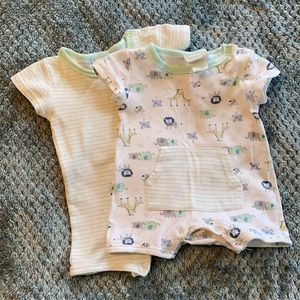 ☀️ Two Baby Rompers
